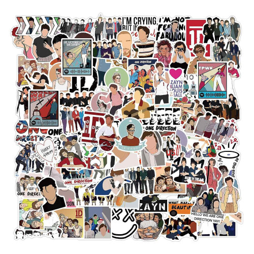 100 One Direction Doodle Stickers_Super Gift_Surprise Gift 1