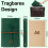 1 pc leather notebook - green - gift box_Surprise Gift 5