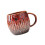 20Oz Porcelain Coffee Cup Large Ceramic Mug With Ergonomic-Red 1