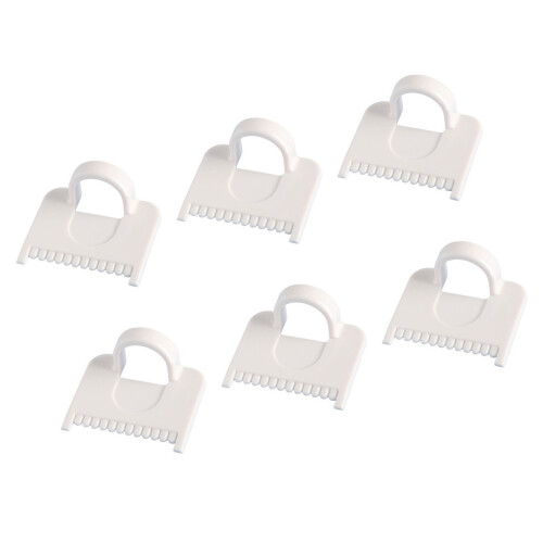 6Pcs Sewing Templates Ruler Plastic Quilting Measuring Tool for