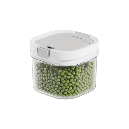 Kitchen Supplies Storage Canister That Comes With-S Clear
