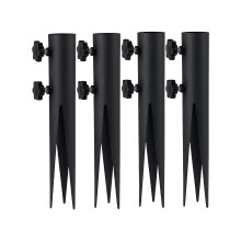 4Pcs Anti oxidation Metal Stakes For Landscape Solar Light