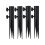 4Pcs Anti oxidation Metal Stakes For Landscape Solar Light 1