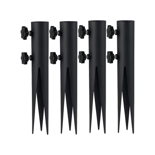 4Pcs Anti oxidation Metal Stakes For Landscape Solar Light
