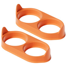 Outil de façonnage de 2 œufs, matériaux de-couleur orange