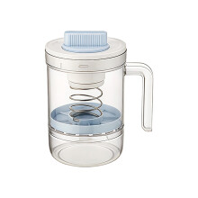Séparateur de lactosérum de passoire à yaourt à ressort-Bleu