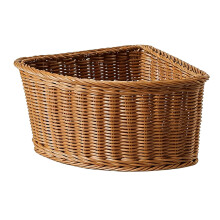 Panier d'angle en plastique Portable,-1Rayon 26,5 cm