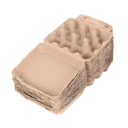Cartons d'œufs avec 12 compartiments, 50 pièces/paquet, parfaits