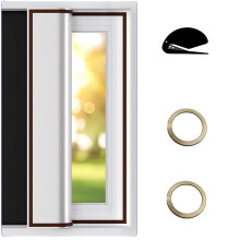 Magnetic Blackouts Window Cover,100percent Blackouts Shades for