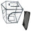 Premium PVC bacterium Observation Chamber With-With floor mat 1
