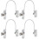 pcs window limiters, window limiters, childproof window locks, window locks, door locks -_Black_Surprise Gift 2