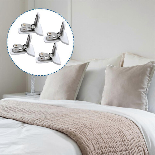 12 clip per coperte compatibili con coperte interne, fermacoperte resistenti, fermacoperte in schiuma e metallo, coperte imbottite_Regali speciali_Bi 2