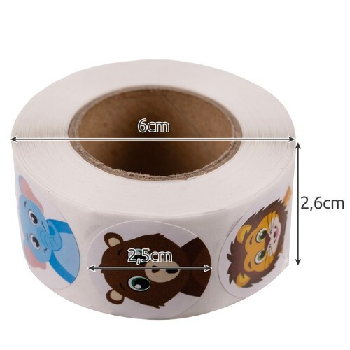 Stickers compatible Kids - Animals - 500pcs_70_Surprise Gift 2