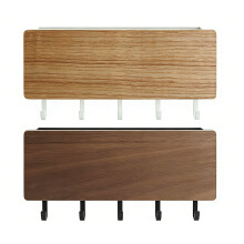 Houten sleutelhanger Koolstofstaal Mount sleutelhaak voor