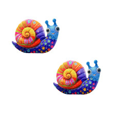 2 pièces/ensemble pièces suspendues d'animaux en métal-1