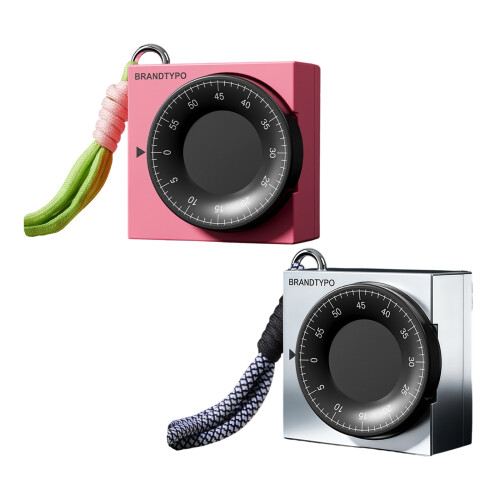Multipurpose Magnetic Timer with Large Display Study-Pink 1