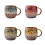 Beautiful Glazed Porcelain Cup 20oz Capacity Comfortable-Blue 2