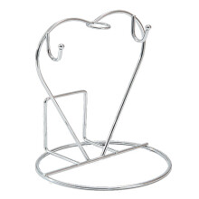 Cup Saucer Stand For Efficient Kitchen Organization-Silver