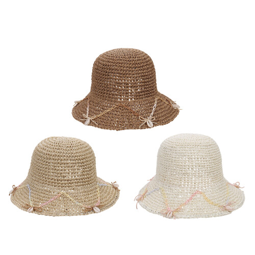 Lightweight Foldable Victorian Hat Adjustable-Milky white M 1