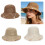 Lightweight Foldable Victorian Hat Adjustable-Milky white M 3