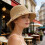 Lightweight Foldable Victorian Hat Adjustable-Milky white M 7