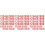 Stickers Chiffres Adhésifs Rouges Pour Aux Lettres 3