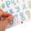 50Sheets Waterproof Vinyl Sticker Letters for Decoration Use 4