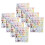 50Sheets Waterproof Vinyl Sticker Letters for Decoration Use 10