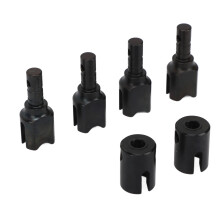 4 Stück Stahl RC-Diff-Outdrive-Cup 1/7 1/8 Schwarz
