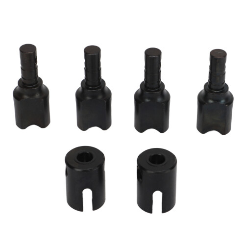 4 Stück Stahl RC-Diff-Outdrive-Cup 1/7 1/8 Schwarz 2