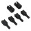 4 Stück Stahl RC-Diff-Outdrive-Cup 1/7 1/8 Schwarz 5