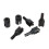 4 Stück Stahl RC-Diff-Outdrive-Cup 1/7 1/8 Schwarz 13
