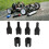 4 Stück Stahl RC-Diff-Outdrive-Cup 1/7 1/8 Schwarz 15