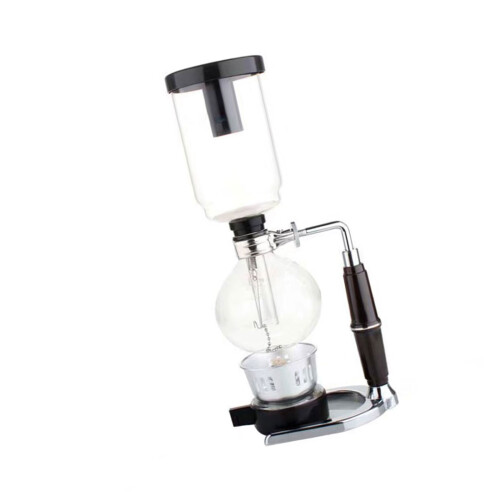 Special Siphon Coffee Maker For Homes Use Feature Glass-Black