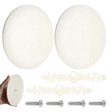 2 stuks lichtgewicht plafondafdekplaat wandlamp