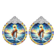 Nativity Scene Ornament Christian Christmas Decors Nativity-E