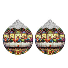 Nativity Ornament for Christmas Tree Religious Gift Nativity-D