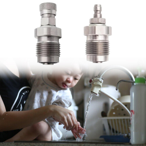 Metal Sodas Maker Connector Easy Installation Leakproof-Male1 2