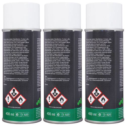 3x Ofenlack Spray Schwarz Matt 1