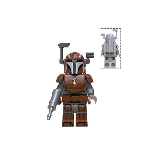 8PCS Star Wars Mandalorian Mini Figures Sets 1