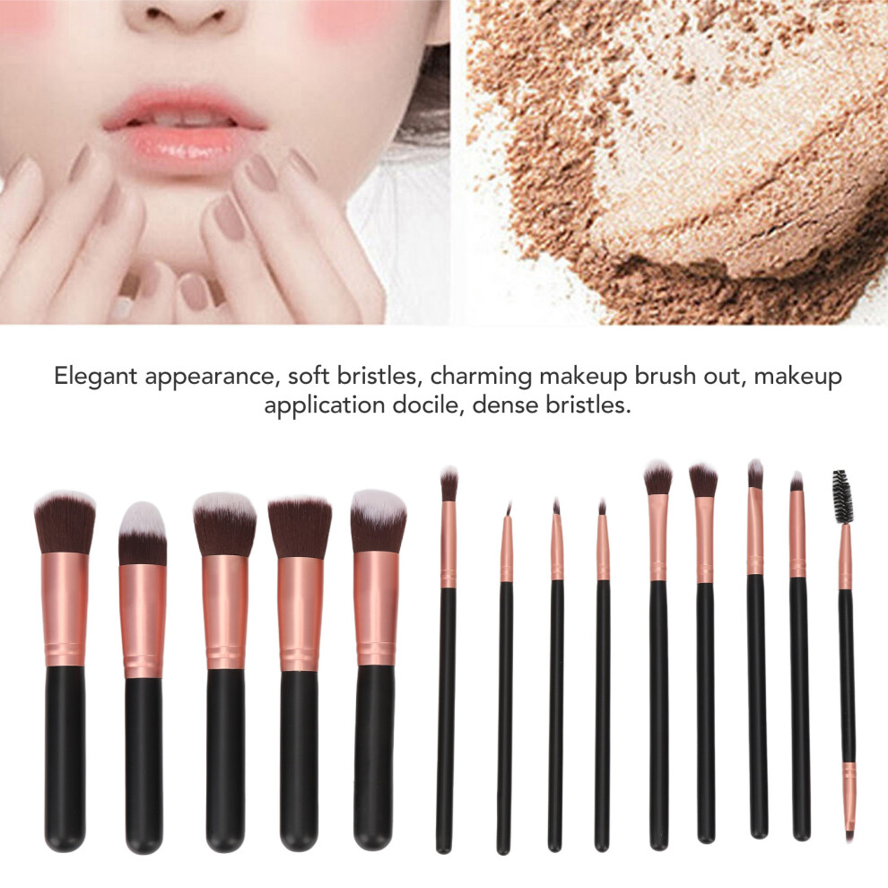 14pcs Makeup Brush Kit Blush Eye Shadow Portable