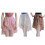 Ballets Dance Skirt Pull On Dance Skirt Elastic-Coffee color M 3