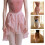 Ballets Dance Skirt Pull On Dance Skirt Elastic-Coffee color M 4