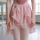 Ballets Dance Skirt Pull On Dance Skirt Elastic-Coffee color M 6