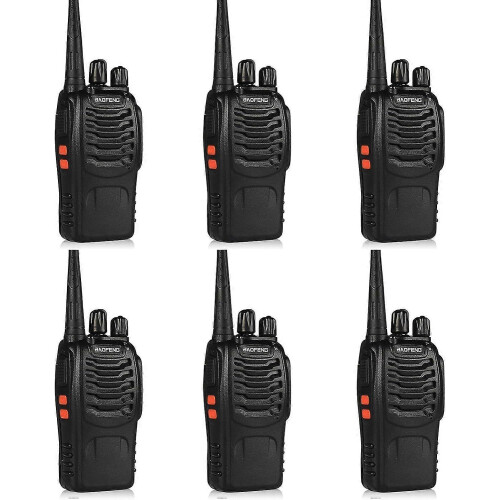 Πακέτο 8 ραδιόφωνων Baofeng Bf-888S (BF-88A) Frs, ασύρματο ραδιόφωνο 5W, 16 καναλιών, αμφίδ
