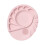 Premium Silicone Makeup Palette for Effortless Color-Pink 1