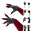 Playful Cats Paws Design Gloves Comfort Punk Studs Multi-Black 3