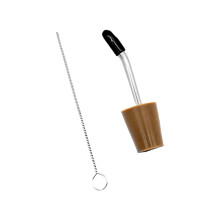 Flexible Adapter Silicones Spouts and Stainless-large brown