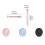 Premium Silicone Makeup Palette for Effortless Color-Pink 4