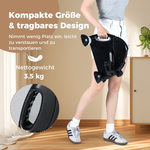 Mini-Heimtrainer mit LCD-Display für Arme und Beine 2